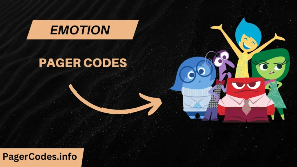 Mood And emotion Pager Code List